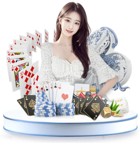 Hình ảnh bàn Baccarat với các lá bài